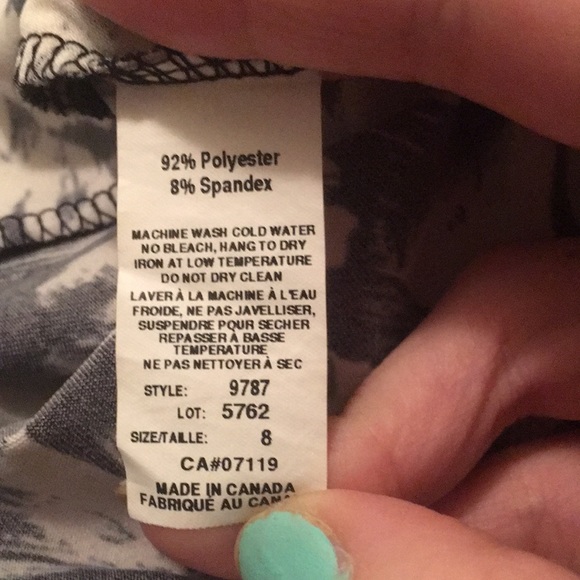 Dress. Jessica brand. Size US 8. Falls below the knee. Smoke free home. - Picture 4 of 7